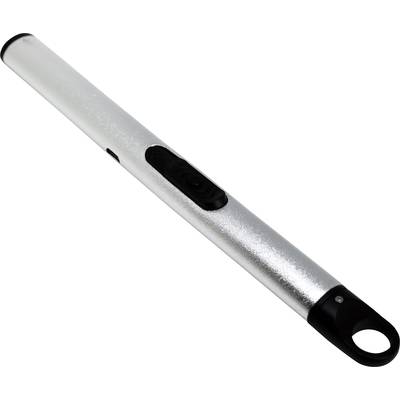 TenTon Lichtbogen-Stab-Feuerzeug bei Wind und Wetter silber-0