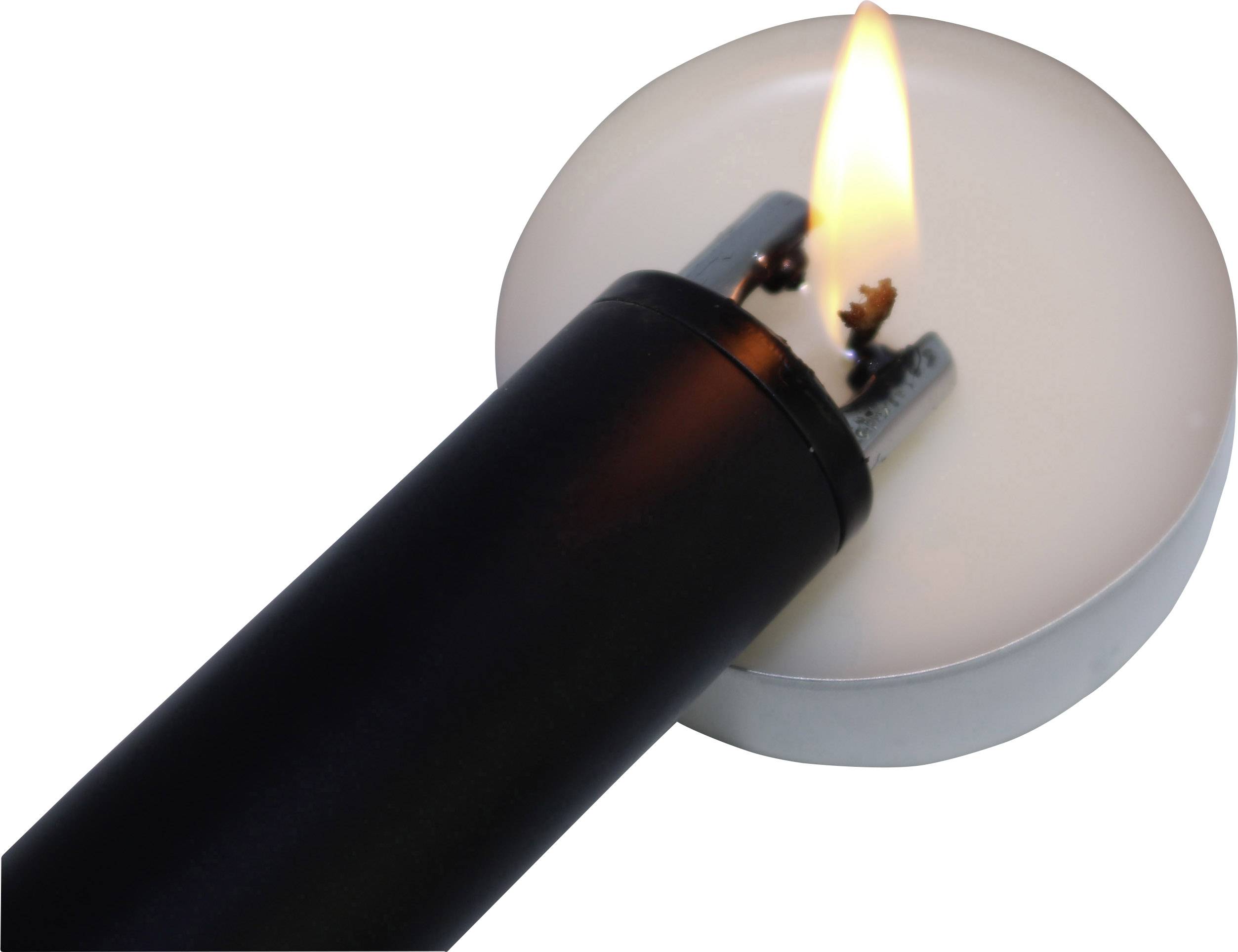 TenTon Lichtbogen-Stab-Feuerzeug bei Wind und Wetter schwarz-3