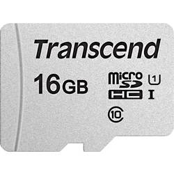 Image of Transcend Premium 300S microSDHC-Karte 16 GB Class 10, UHS-I, UHS-Class 1