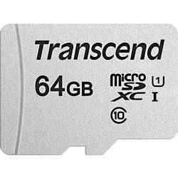 Image of Transcend Premium 300S microSDXC-Karte 64 GB Class 10, UHS-I, UHS-Class 1
