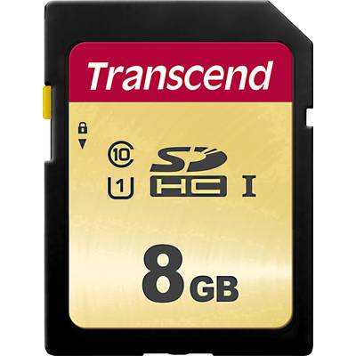 Transcend Premium 500S SDHC-Karte 8 GB Class 10, UHS-I, UHS-Class 1 