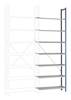 Manuflex RA2186.5007 Lagerregal-Anbaumodul (B x H x T) 900 x 2600 x 300 mm Brillant-Blau
