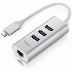 Image of Minix Neo C-UE Notebook Dockingstation USB-C™ Stecker USB 3.2 Gen 1 Buchse A (USB 3.0), RJ45-Buchse inkl. Ladefunktion