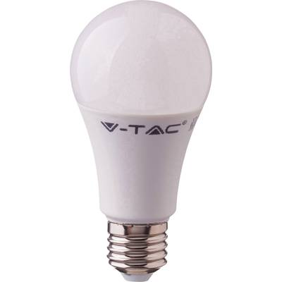 V-TAC VT-210 LED EEK F (A - G) E27 Glühlampenform 9 W = 60 W Warmweiß (Ø x L) 58 mm x 106 mm  1 St.