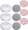 Cordes Haussicherheit Rauchwarnmelder 3er Set inkl. 10 Jahres-Batterie batteriebetrieben (Ø x H) 98 mm x 35 mm