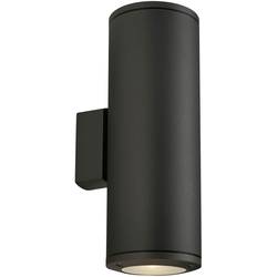 Venkovní nástěnné osvětlení SLV Rox Pro 227885, G8.5, 70 W, hliník, sklo, antracitová