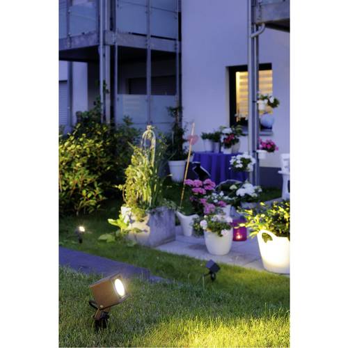 SLV 231035 LED-Gartenstrahler 9 W Anthrazit