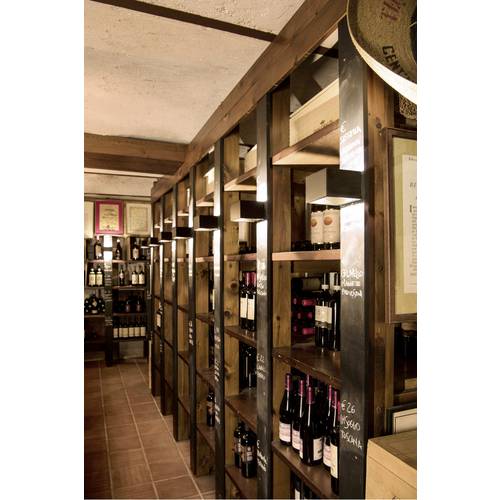 SLV 151320 LED-Wandleuchte 6.7 W Schwarz, Messing