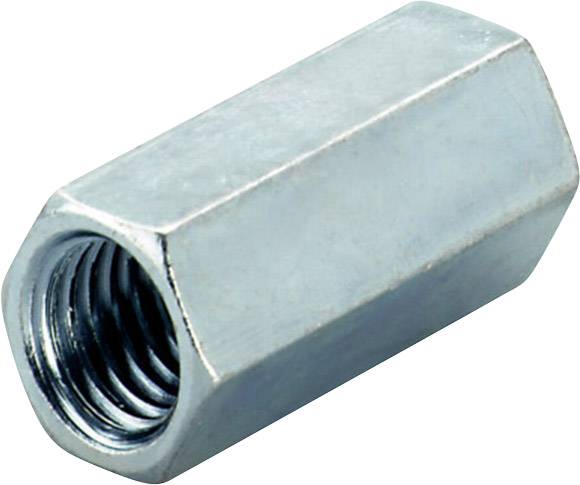 Fischer 20971 Verlängerungsmuffe (L) 40 mm M12 Stahl galvanisch verzinkt 100 St.