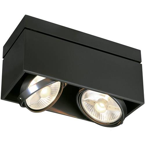 SLV 117110 Kardamod Deckenleuchte Halogen GU10 150 W Schwarz (matt)