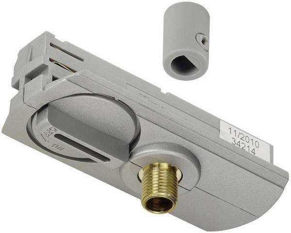 SLV 143124  Hochvolt-Schienensystem-Komponente     Silber-Grau