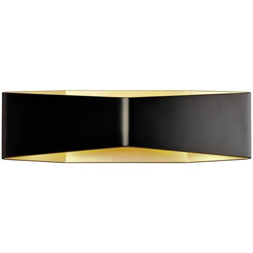 SLV 151740 LED-Wandleuchte 22 W Schwarz, Messing