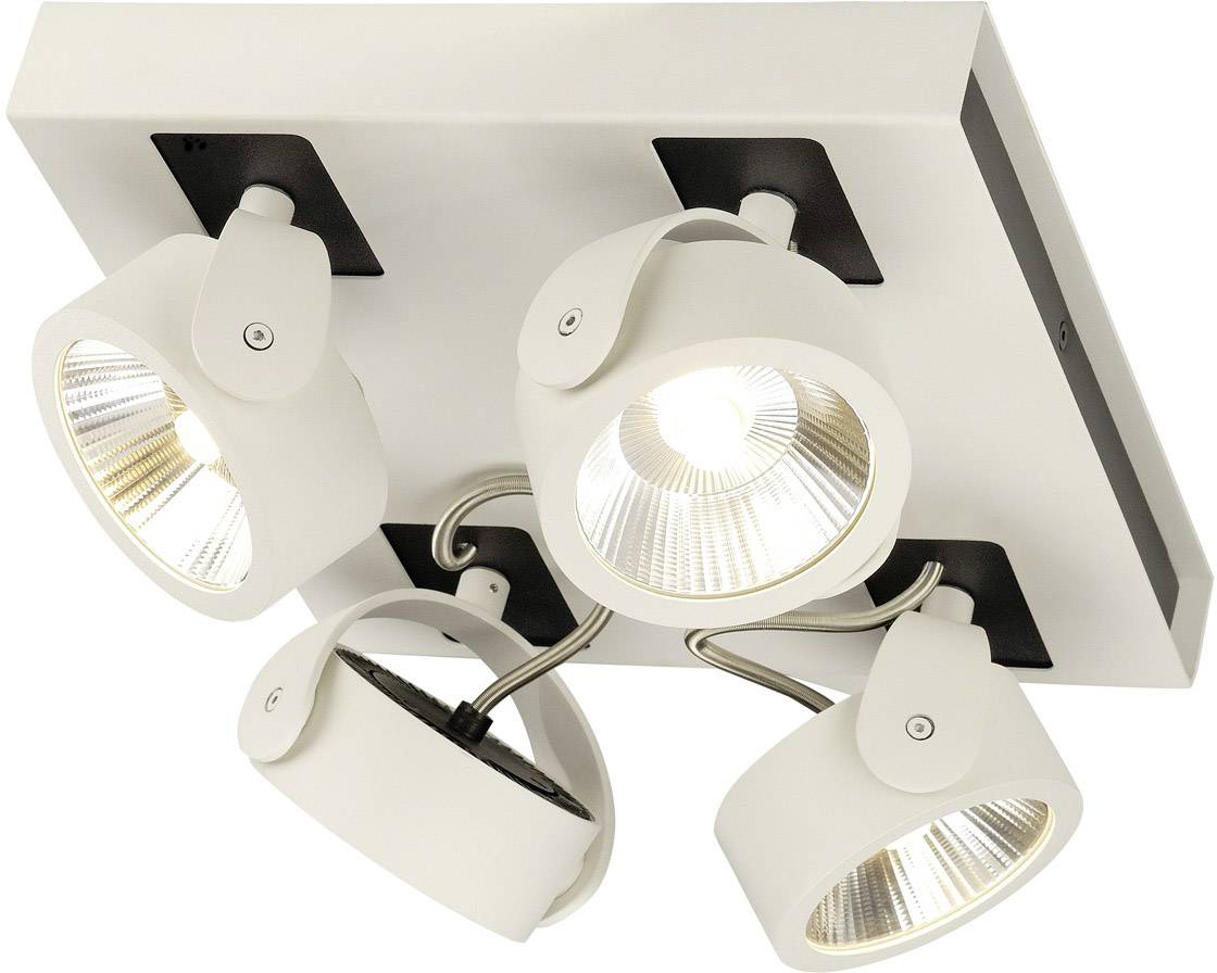 SLV 1000136 LED-Deckenleuchte 60 W Weiß, Schwarz Weiß, Schwarz