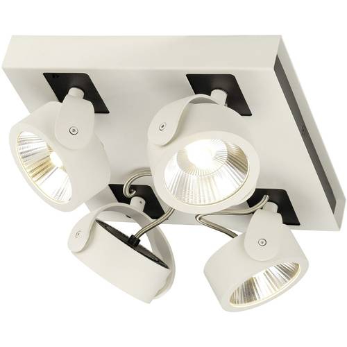 SLV 1000136 LED-Deckenleuchte 60 W Weiß, Schwarz