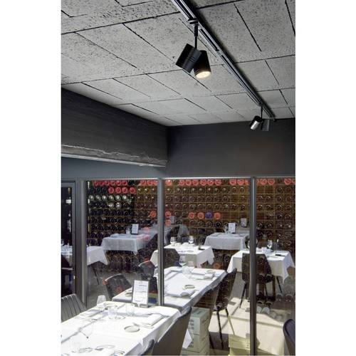 SLV Bima 143430 Hochvolt-Schienensystem-Leuchte GU10 Schwarz (matt)