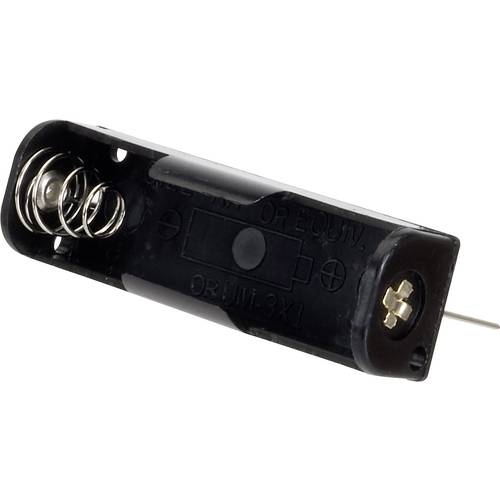 TRU COMPONENTS BH-311-1P Batteriehalter 1x Mignon (AA) Kontaktpole