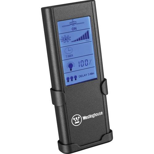 Westinghouse Westinghouse Deckenventilator Touchscreen Fernbedienung Deckenventilator-Fernbedienung Schwarz