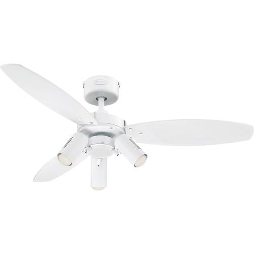 Thumbnail - Deckenventilator Jet Plus Weiß 105 cm mit Licht
