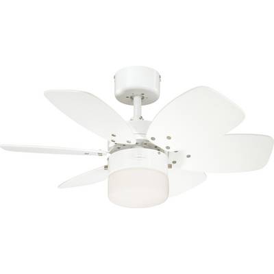 Westinghouse Flora Royale Deckenventilator 54 W (Ø x H) 76 cm x 38 cm Weiß