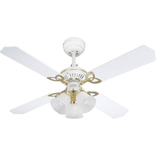 Thumbnail - Westinghouse Princess Trio Deckenventilator 55 W (Ø x H) 105 cm x 43 cm Weiß