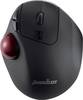 Perixx PERIMICE-717 D Trackball Funk Laser Schwarz 7 Tasten 2000 dpi Ergonomisch, Integrierter Trackball