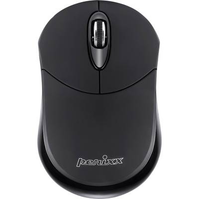Perixx PERIMICE-802  Maus Bluetooth®   Optisch Schwarz 3 Tasten 1000 dpi 