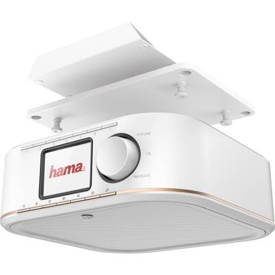hama 00054864 Digitalradio "DR350", FM/DAB/DAB+, Weiß
