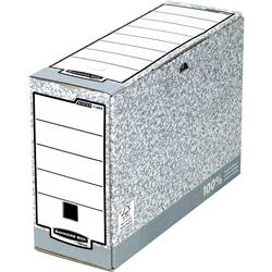 Image of Bankers Box Archivschachtel 1080501 111 mm x 265 mm x 327 mm Karton Grau, Weiß 1 St.