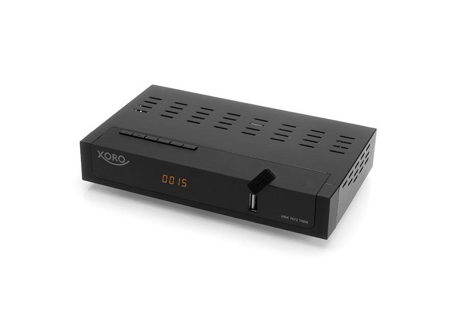Xoro HRK 7672 TWIN, HD Kabelreceiver, PVR-Ready, schwarz-1
