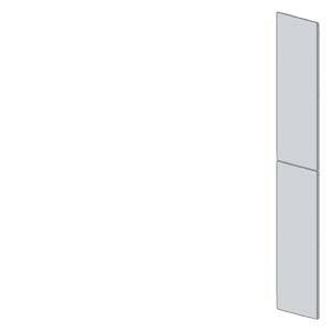 Siemens 8PQ3000-0BA51 8PQ30000BA51 Abdeckung (L x B x H) 400 x 400 x 2000 mm Stahlblech Lichtgrau 1 St.