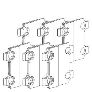 Siemens 8PQ1204-4BA05 8PQ12044BA05 Gerüstverbindung Stahl 1 St.