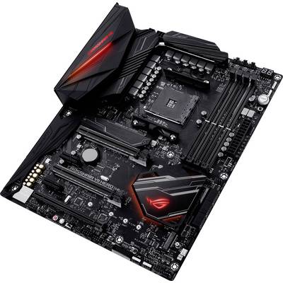 Asus ROG Crosshair VII Hero (WI-FI) Mainboard Sockel (PC) AMD® AM4 Formfaktor (Details) ATX Mainboard-Chipsatz AMD® X470-4