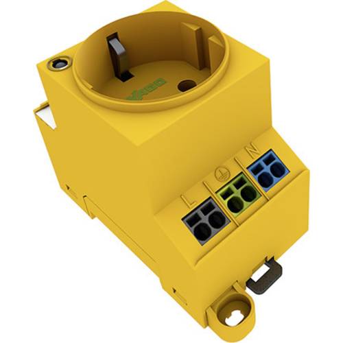 Schaltschrank-Steckdose WAGO Zubehör Kabel Gelb 1 St.