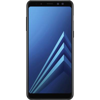 Samsung Galaxy A8 2018 + Y50BT Smartphone  32 GB 14.2 cm (5.6 Zoll) Schwarz Android™ 7.1.1 Nougat Dual-SIM
