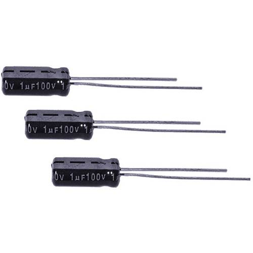 Jamicon TKR4R7M2AD11M Elektrolyt-Kondensator THT 2 mm 4.7 µF 100 V 20 % (Ø x L) 5 mm x 11 mm 1 St.