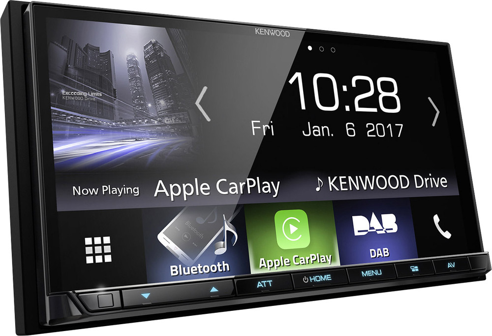 Kenwood DMX7017DABS Moniceiver Anschluss für