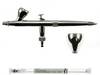 Harder & Steenbeck Evolution Silverline Two in One Double Action Airbrush-Pistole Düsen-Ø 0,2 + 0,4 mm