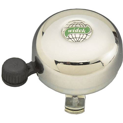 Widek Messing-Glocke Fahrradklingel Chrom