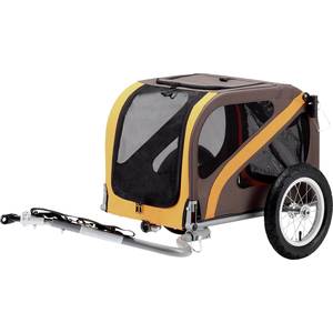 Blue Bird 610 106 01 61010601 Hunde Fahrradanhanger Braun Orange Kaufen