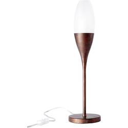 Stolní lampa LED E14 20 W Brilliant Flame 93438/55 rezavě hnědá