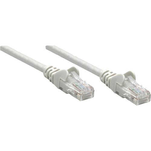 Thumbnail - Intellinet 336628 RJ45 Netzwerkkabel, Patchkabel CAT 5e U/UTP 1.50 m Grau 1 St.