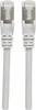 Intellinet 317320 RJ45 Patchkabel CAT 6a S/FTP 15.00 m Grau Folienschirm, Geflechtschirm, Halogenfrei 1 St.