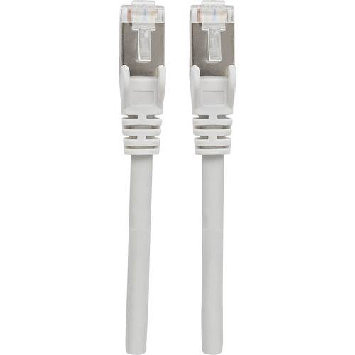 Intellinet 317245 RJ45 Netzwerkkabel, Patchkabel CAT 6a S/FTP 5.00 m Grau Folienschirm, Geflechtschirm, Halogenfrei 1 St...