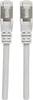 Intellinet 317245 RJ45 Patchkabel CAT 6a S/FTP 5.00 m Grau Folienschirm, Geflechtschirm, Halogenfrei 1 St.