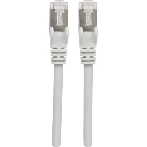 Intellinet 317399 RJ45 Netzwerkkabel, Patchkabel CAT 6a S/FTP 30.00 m Grau Folienschirm, Geflechtschirm, Halogenfrei 1 S...