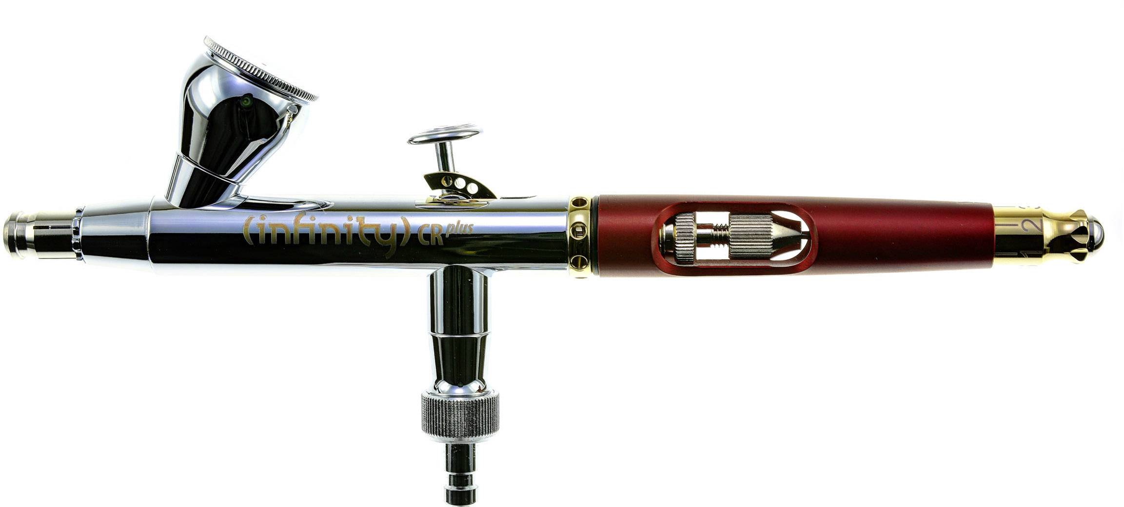 Präzise Airbrushpistole Double Action Funktion 0,3+0,5+0,8mm Düsen Behälter