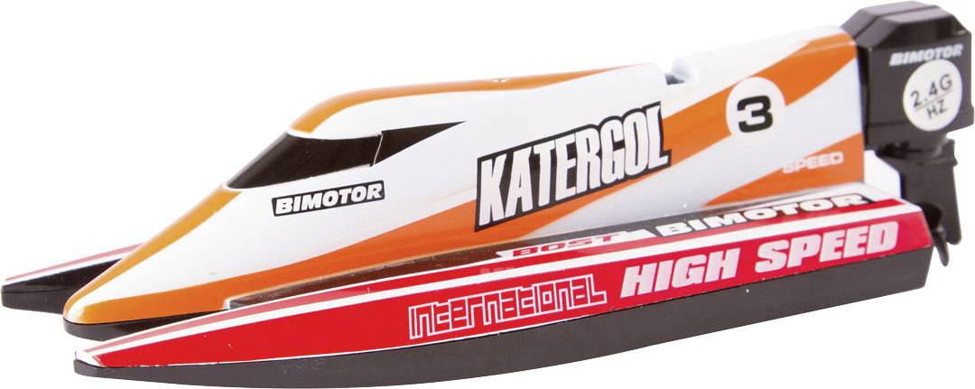 Invento Mini Race Boat 'Red' RC Einsteiger Motorboot RtR 140 mm