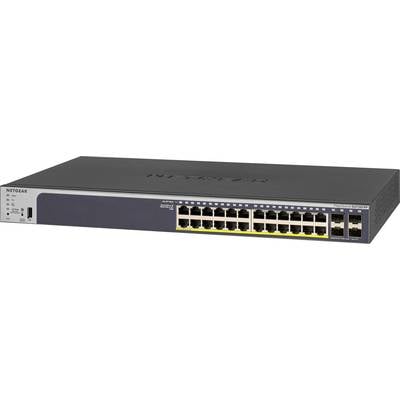 NETGEAR Pro GS728TPPv2 - V2 - Switch - L3 - Smart - 24 x 10/100/1000 (PoE+)