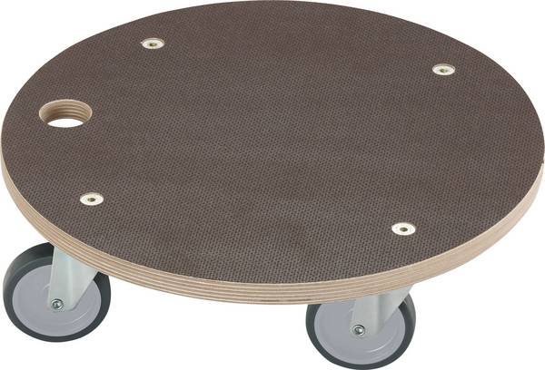 dörner + helmer 300684 Maxi Soft Transportroller   Traglast (max.): 200 kg 380 mm x 380 mm x 120 mm