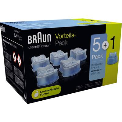Braun CCR 5+1 Clean&Renew Reinigungskartusche ab € 24,89 (2024)